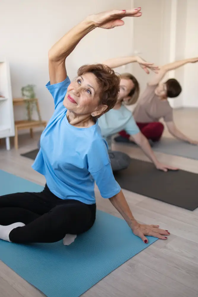 lart de bien vieillir est la clé du bien-être Le yoga est une alternative aux clés du bien-^ter
