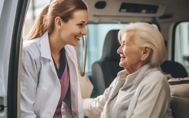 Transport domicile hospital