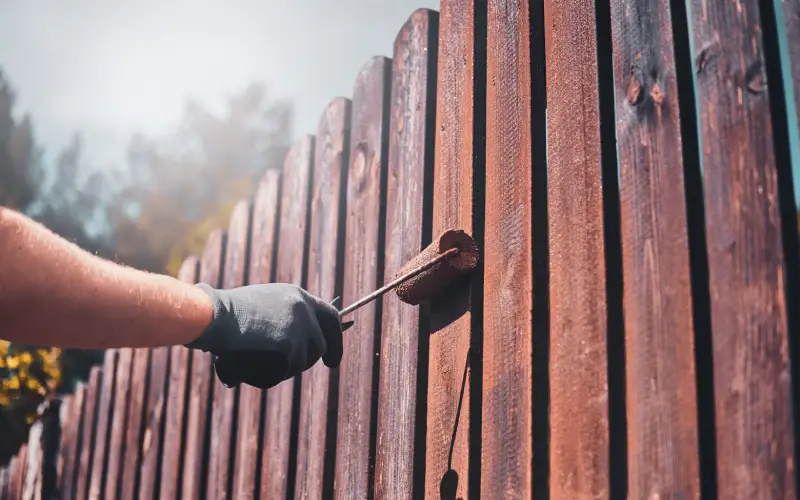 Peinture et lasure sur bois extérieurs abri de jardin ou volets